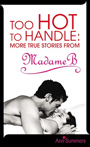 Book cover with a couple embracing, titled “Too Hot to Handle.”