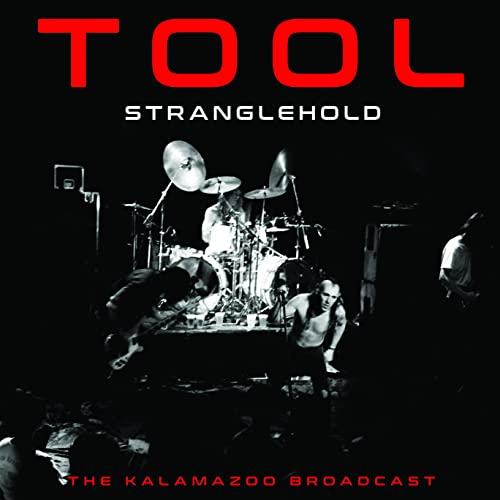 Tool’s “Stranglehold” CD cover: a drummer performing with silhouetted figures.