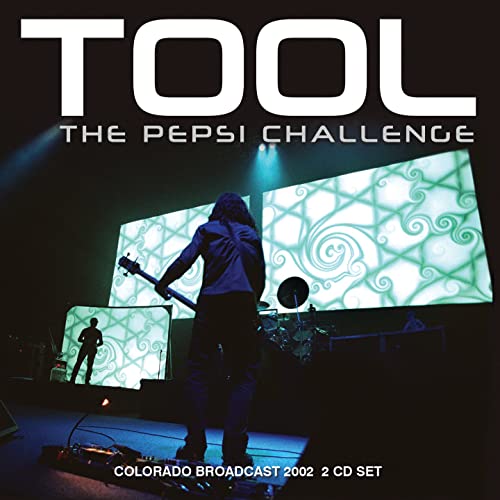 Tool's "The Pepsi Challenge" CD cover featuring a concert stage view.