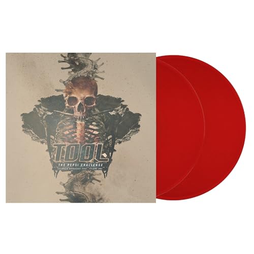 Tool’s “The Pepsi Challenge” red vinyl record with skull artwork.