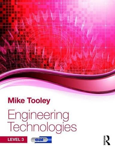 Book cover: "Engineering Technologies: Level 3" by Mike Tooley, red abstract design.