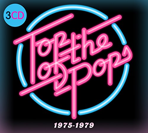 Top Of The Pops" album cover with neon-style text and dates 1975-1979.