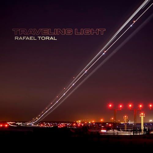Album cover with blurred airplane trails over a nighttime airport scene.