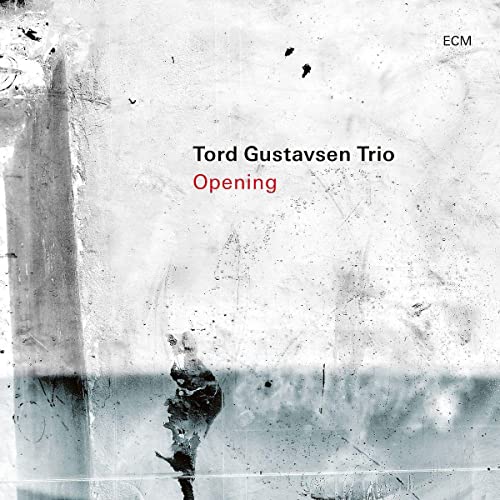 CD cover for Tord Gustavsen Trio’s “Opening,” with abstract, textured imagery.