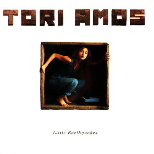 Tori Amos album cover, “Little Earthquakes,” showing a woman in a window frame.
