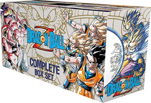 Box set featuring Dragon Ball Z characters, including Goku and Vegeta.