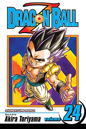 Dragon Ball Z manga volume 24 cover featuring a young Vegeta character.