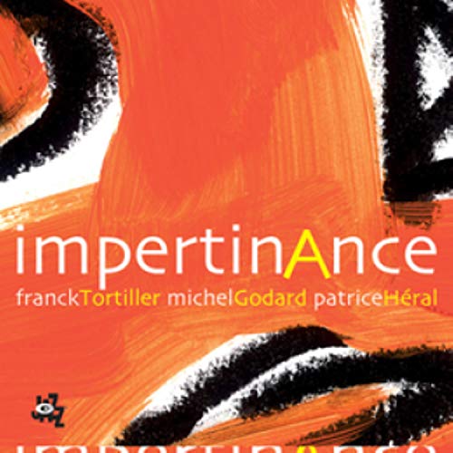CD cover with abstract red brushstrokes and bold white text.
