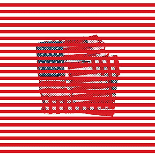 Red and white striped album cover with a distorted tortoise silhouette.