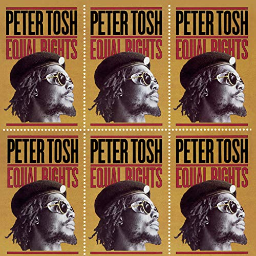 Peter Tosh “Equal Rights” CD cover with repeating portrait.