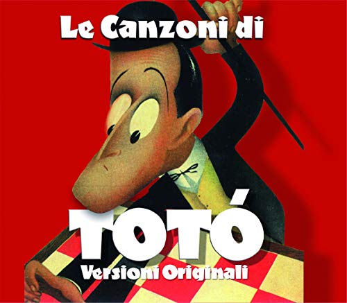 CD cover featuring a cartoon illustration of Italian actor Totò.