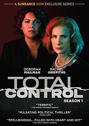 DVD cover for “Total Control” Season 1, featuring Deborah Mailman and Rachel Griffiths.