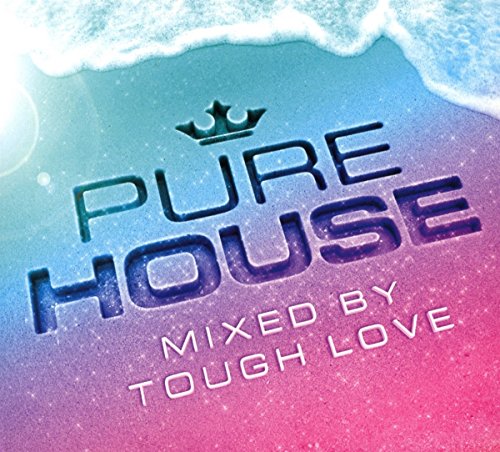 CD cover with text “Pure House” over a beach and sky gradient.