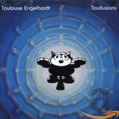 CD cover: Felix the Cat centered in a blue, swirling, circular design.
