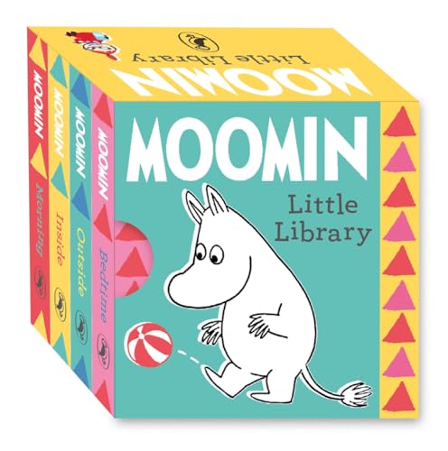 Moomin Little Library boxed set with illustrated Moomintroll character.