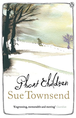 Book cover: watercolor landscape with trees and the title "Ghost Children".