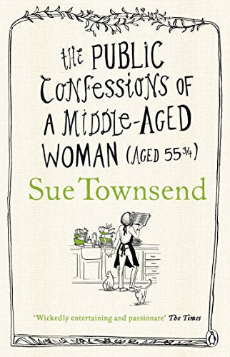 Book cover: “The Public Confessions of a Middle-Aged Woman” by Sue Townsend.