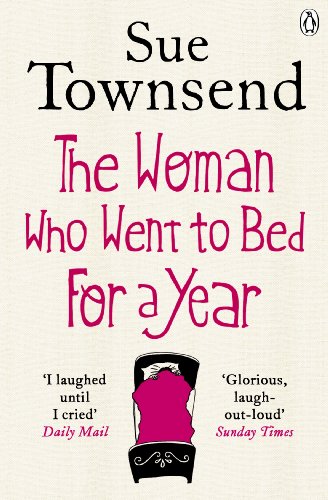 Book cover: "The Woman Who Went to Bed for a Year" by Sue Townsend.