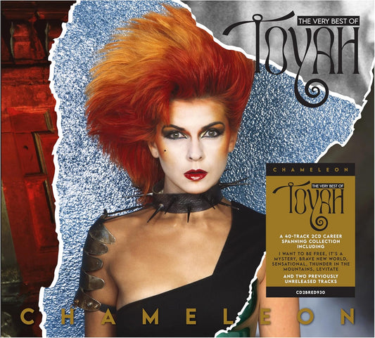 CD cover for Toyah’s “Chameleon” featuring a portrait of the artist.