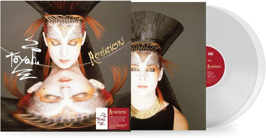 Toyah album "Revelations" vinyl record with artist in striking makeup.