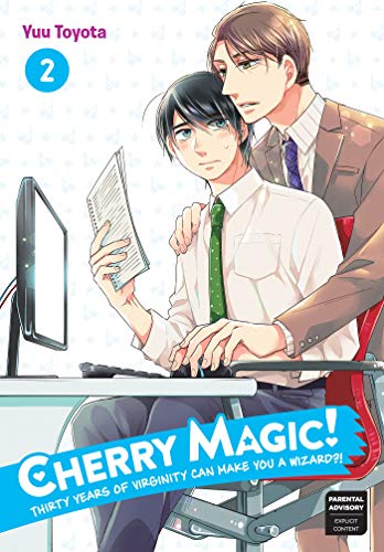 Manga cover featuring two young men in an office setting.