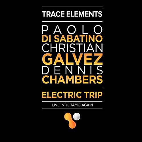Black album cover with white and gold text: "Trace Elements" and artist names.