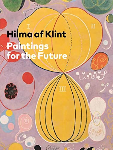 Book cover featuring abstract yellow shapes and organic forms on a light purple background.