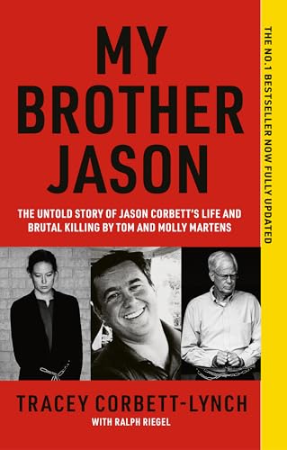 Book cover with red background, title text, and three photos of people in handcuffs.