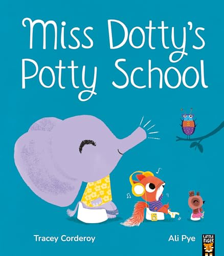 Colorful children's book cover with potty training theme and cute cartoon illustrations likely.