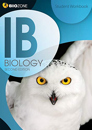 BIOZONE IB Biology workbook cover with a snowy owl image.