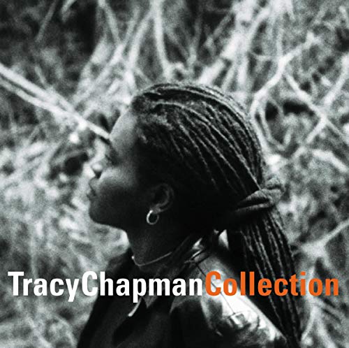 Tracy Chapman album cover, black and white portrait with text.