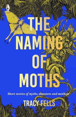 Book cover: yellow moth illustration over blue, with bold title text.