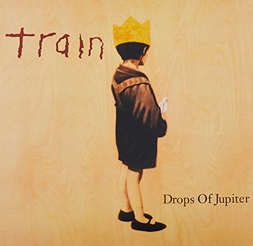 Album cover for Train’s “Drops Of Jupiter” featuring a boy with a crown.