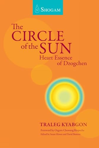 Book cover: orange background with circles and title "The Circle of the Sun".