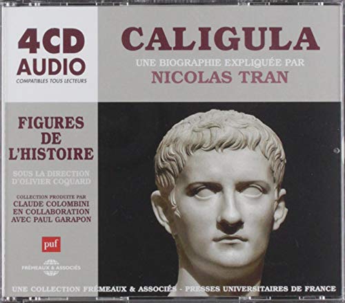 Four CD audio set featuring a bust of Roman Emperor Caligula.
