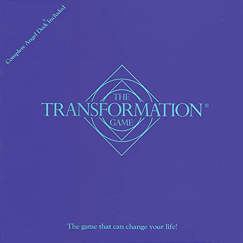 Blue box with a diamond shape and the title "The Transformation Game" in white.