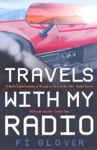 Book cover: red classic car detail, bold white title “Travels With My Radio”.