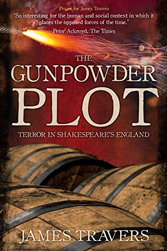 Book cover showing wooden barrels with a lit fuse against a dark red background.