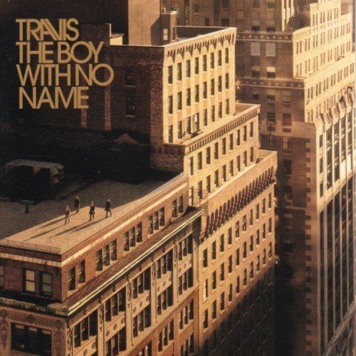 Travis album cover: “The Boy with No Name” featuring a cityscape.