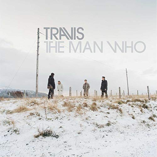 Travis album cover: four men in a wintry, rural landscape.