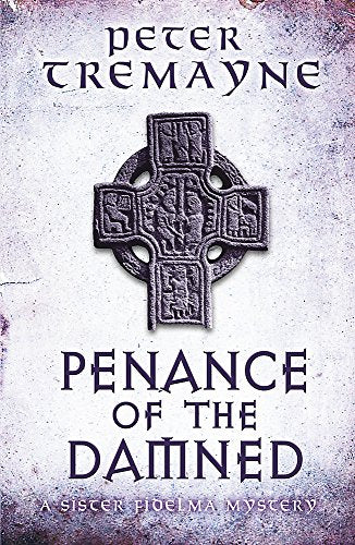 Book cover featuring a Celtic cross and dark, textured background.