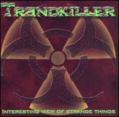CD cover with a dark red background and a stylized biohazard symbol.