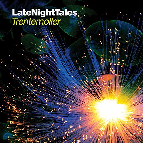 Trentemoller’s “Late Night Tales” vinyl album cover with abstract, colorful lights.