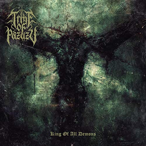 CD cover: dark, textured image of a tree-like demonic figure.
