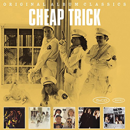Cheap Trick "Original Album Classics" 5-CD set cover art featuring the band.