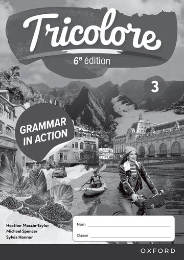Black and white textbook cover with mountains, water, and people.