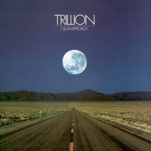 Album cover: "Trillion - Clear Approach" with a moonlit road landscape.