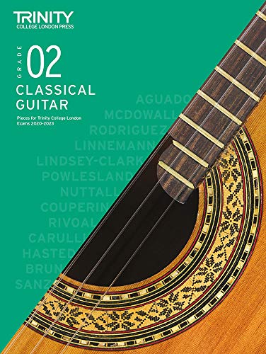 Sheet music book cover with a classical guitar soundhole detail.