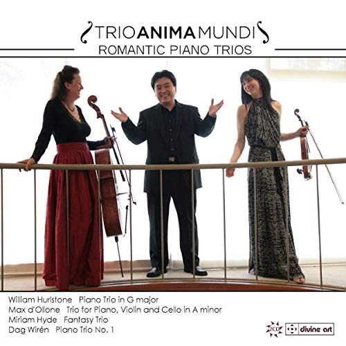 CD cover featuring three musicians with string instruments and piano details.