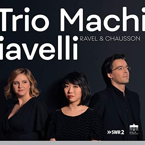 CD cover featuring three musicians in black against a dark background, with white text.